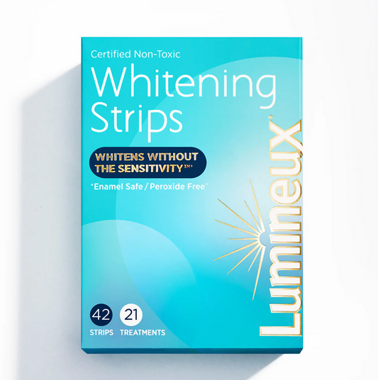 Lumineux Whitening Strips – 21 Treatments, Enamel Safe