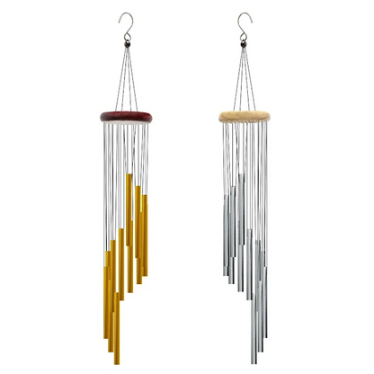 26" Metal Wind Chime – 6 Tubes for home decor