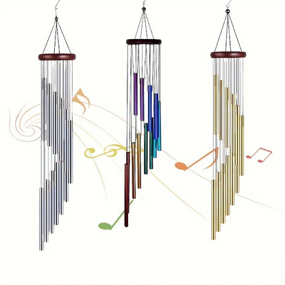 26" Metal Wind Chime – 6 Tubes for home decor