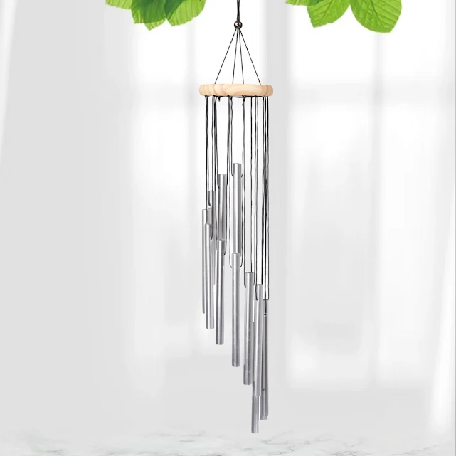 26" Metal Wind Chime – 6 Tubes for home decor
