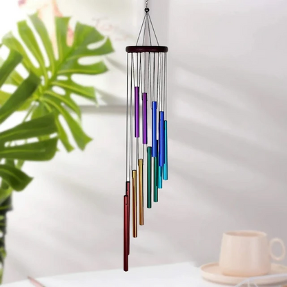 26" Metal Wind Chime – 6 Tubes for home decor
