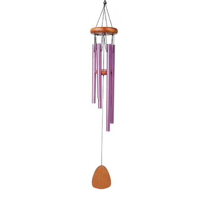 26" Metal Wind Chime – 6 Tubes of Soothing Sound