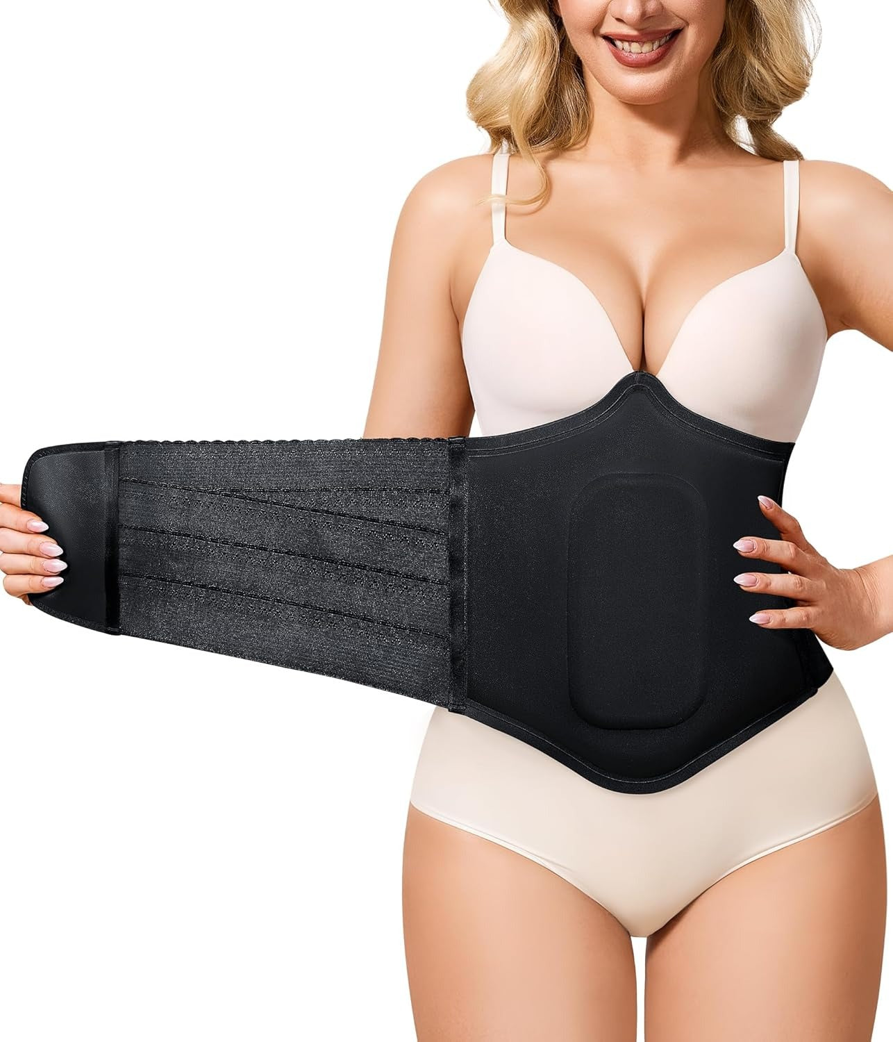 360° Lipo Foam Ab Board – Post Surgery Abdominal Compression Board | Belly Wrap & Waist Cincher for Recovery Support