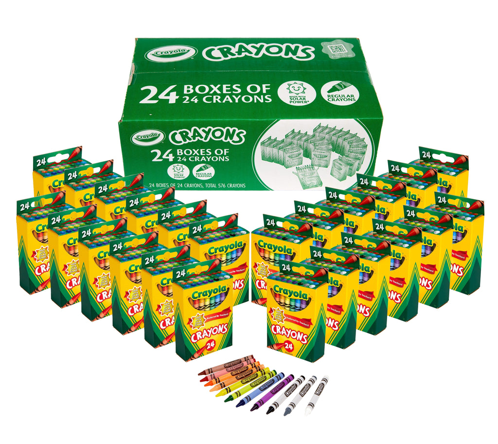 Crayola Gray Crayons 12 Count – Bulk Pack Of 3| Smooth Coloring | Non-Toxic Kids Art Supplies