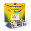 Crayola Gray Crayons 12 Count – Bulk Pack Of 3| Smooth Coloring | Non-Toxic Kids Art Supplies