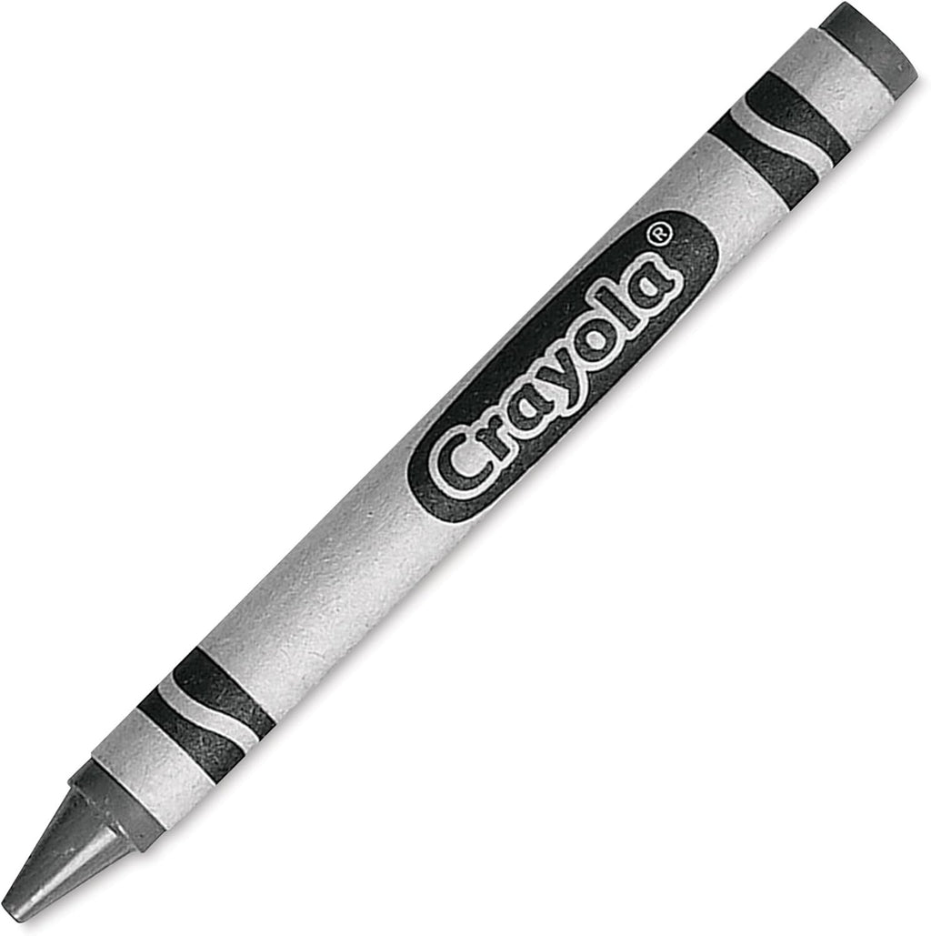 Crayola Gray Crayons 12 Count – Bulk Pack Of 3| Smooth Coloring | Non-Toxic Kids Art Supplies