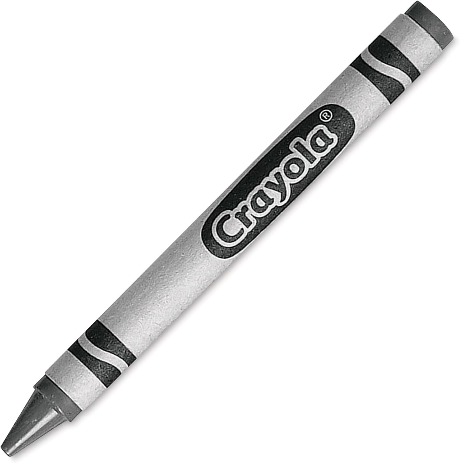 Crayola Gray Crayons 12 Count – Bulk Pack Of 3| Smooth Coloring | Non-Toxic Kids Art Supplies