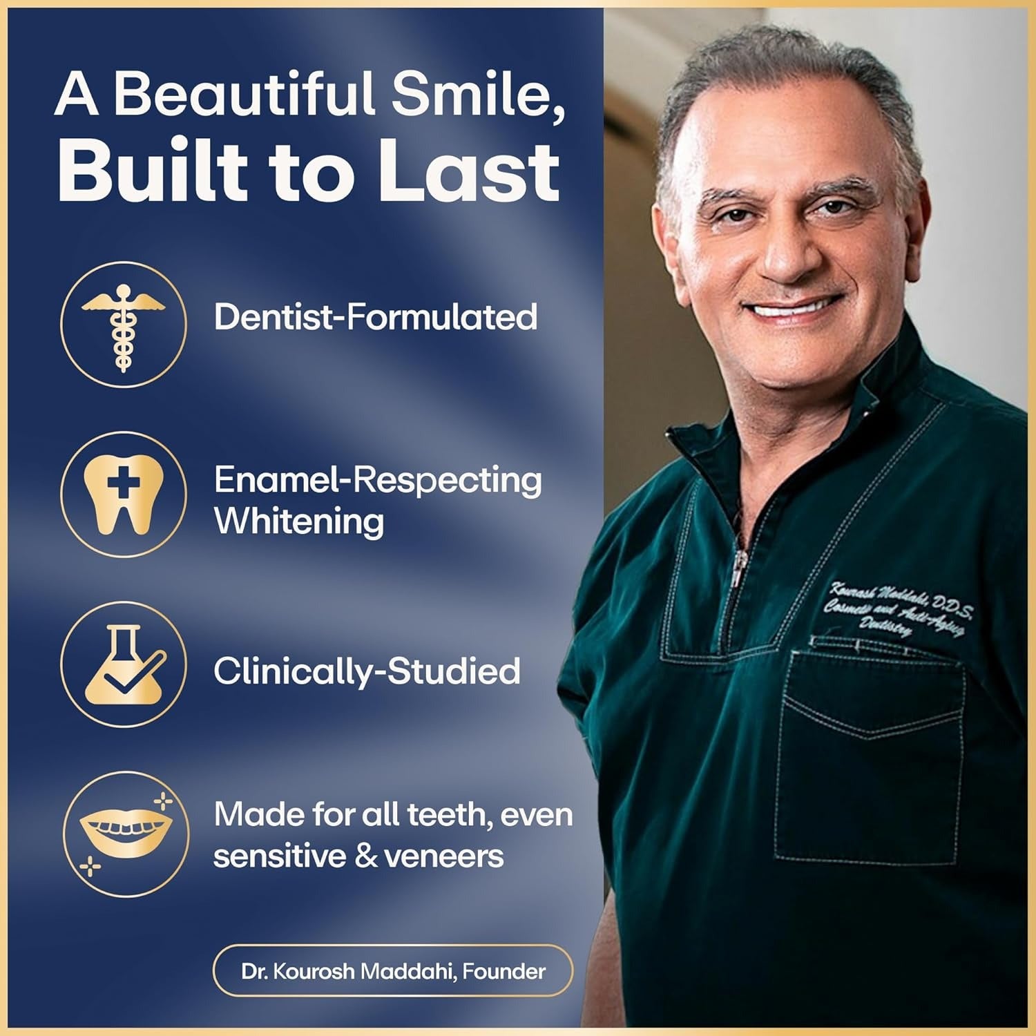 Lumineux Teeth Whitening Strips – 21 Treatments (42 Strips) | Peroxide-Free, Enamel-Safe Whitening | No Sensitivity | Dentist Formulated Bright Smile Kit