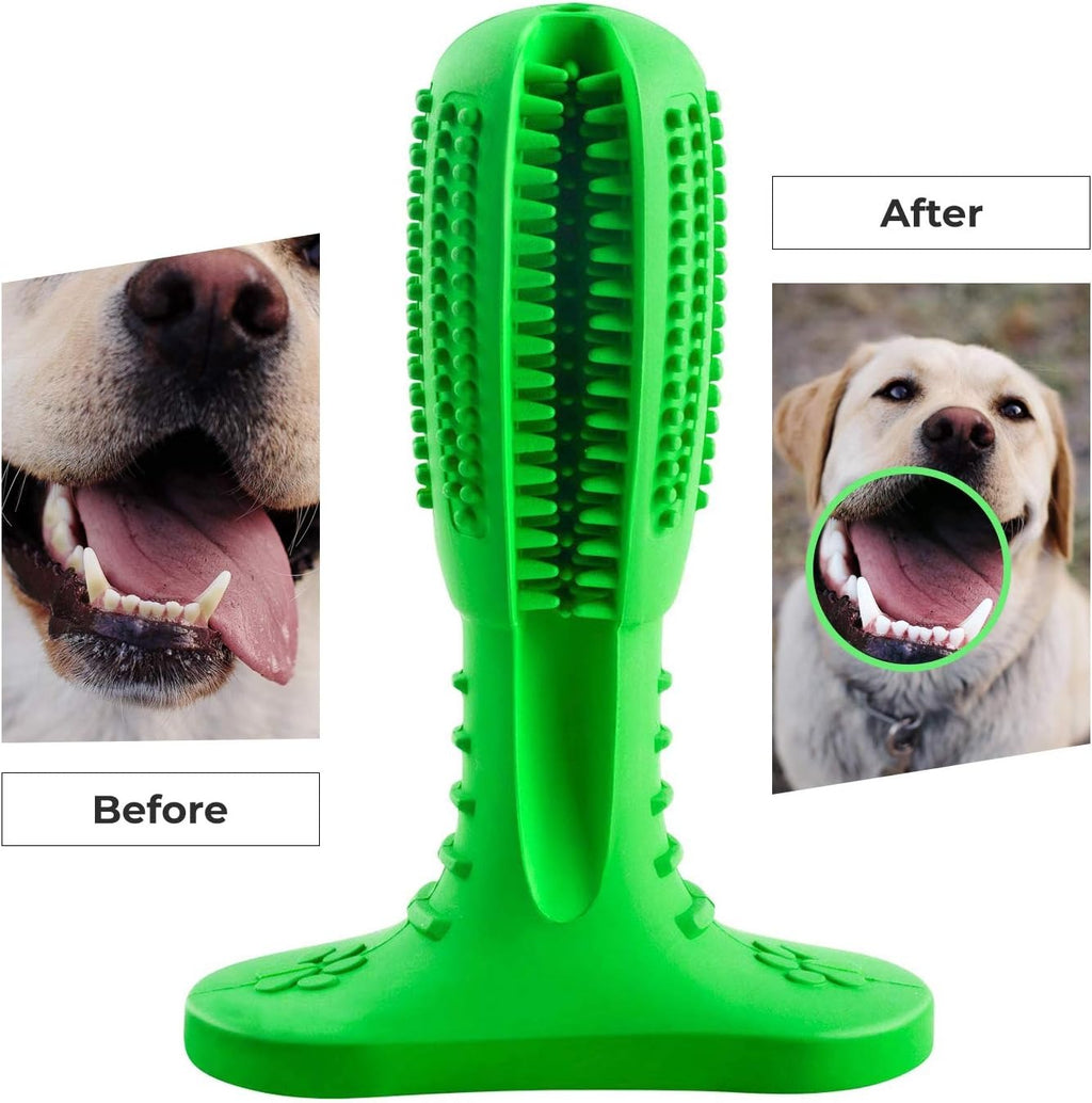 Dog Chew Toothbrush – Dental Cleaning Toy for Dogs | Plaque Removal & Fresh Breath | Durable Chew Toy