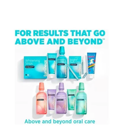 Lumineux Whitening Strips – 21 Treatments, Enamel Safe